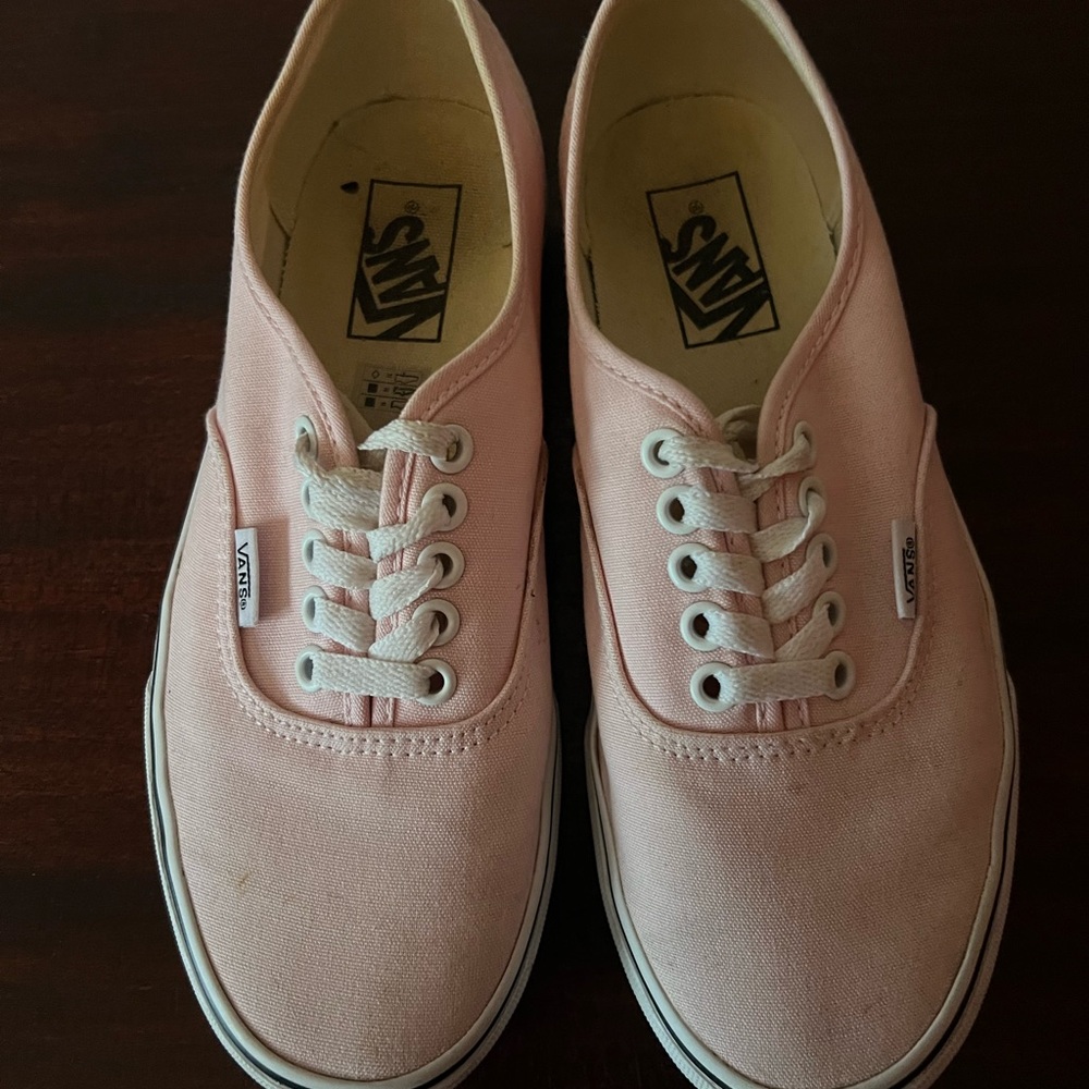 Vans Light Pink Canvas Shoes